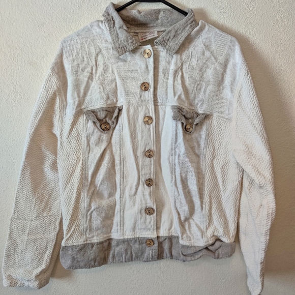 Vintage Button Down Jacket - Picture 1 of 8